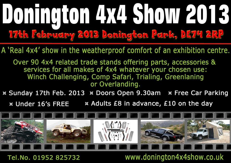 13/02/13 - New product for BigJimny - see it at Donington Show!