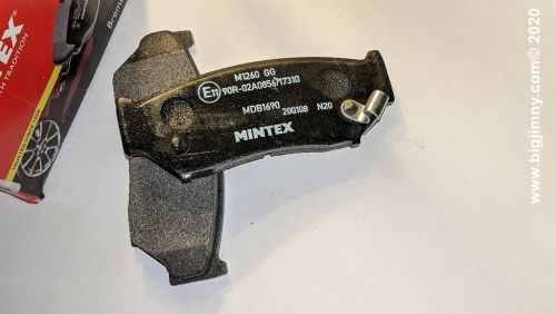 Front Brake Pads - VENTED